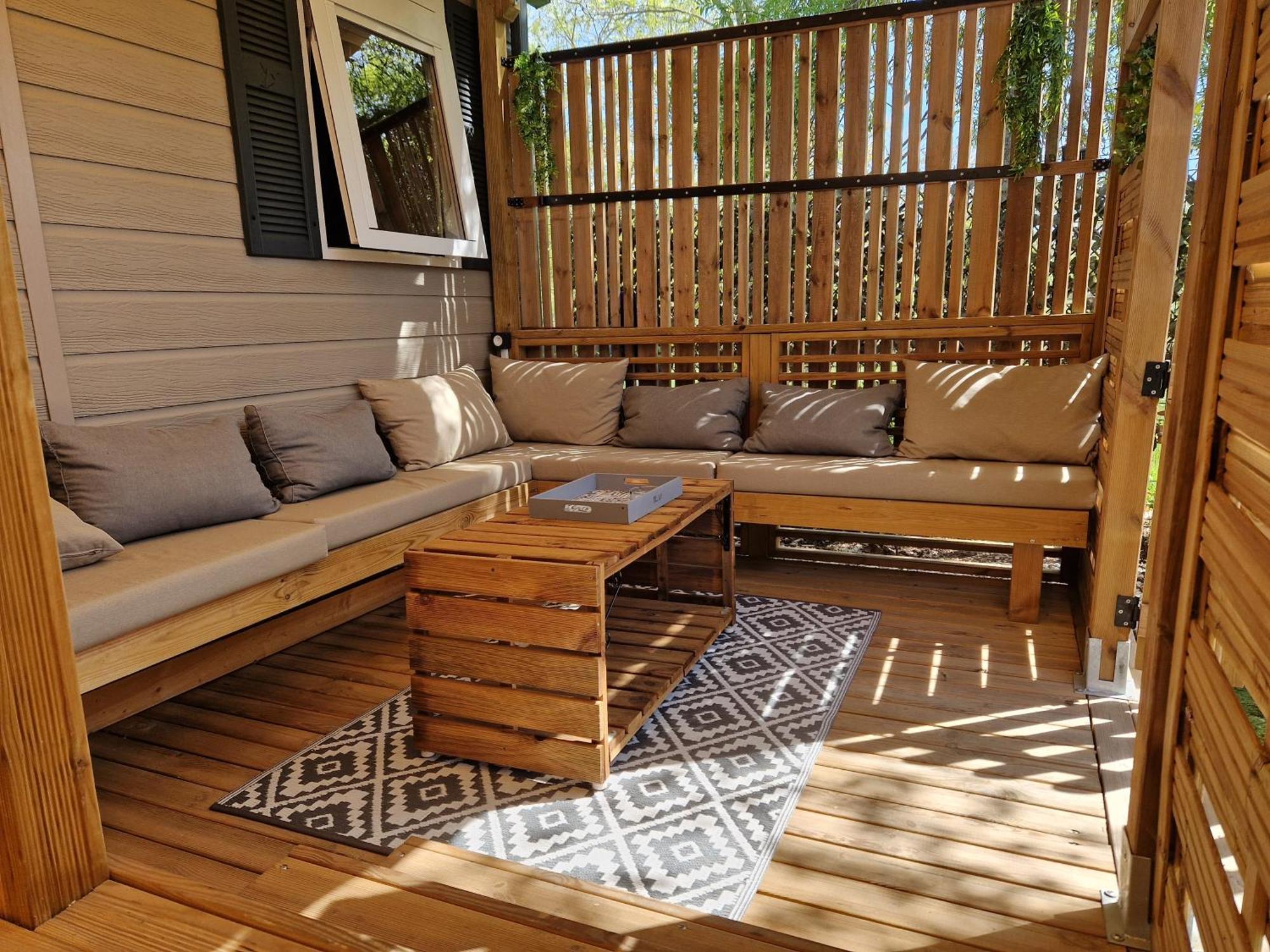 Camping La Carabasse Vias-Plage-T4 Climatise,Tout Confort, Emplacement Calme ! Esterno foto